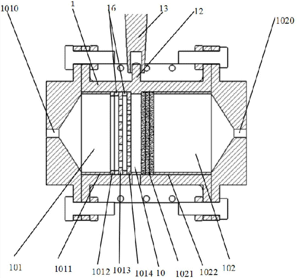 Ultrasonic-assisted methanol steam reforming hydrogen production reactor