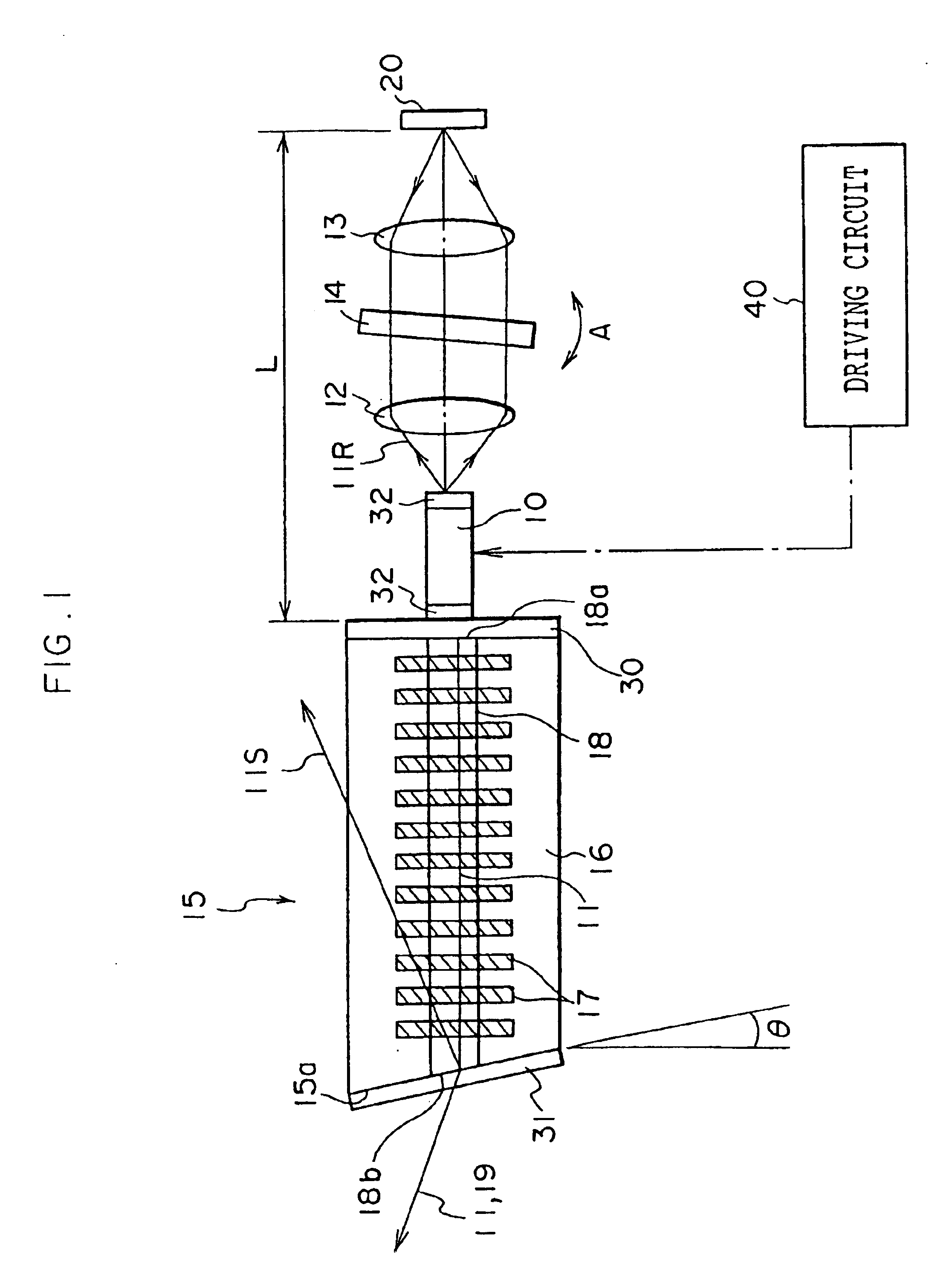 Light wavelength converting system