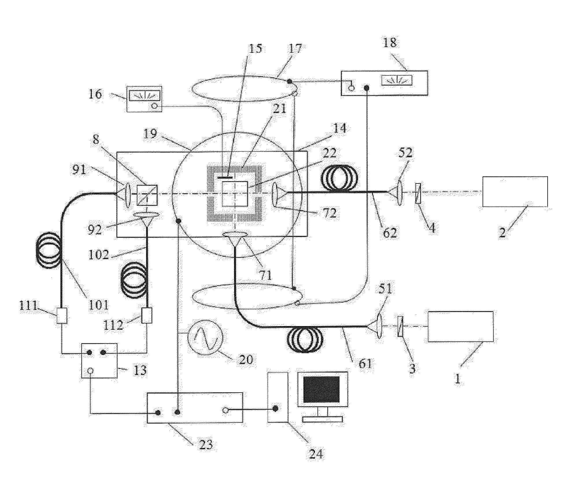 Optical pumping magnetometer and magnetic sensing method