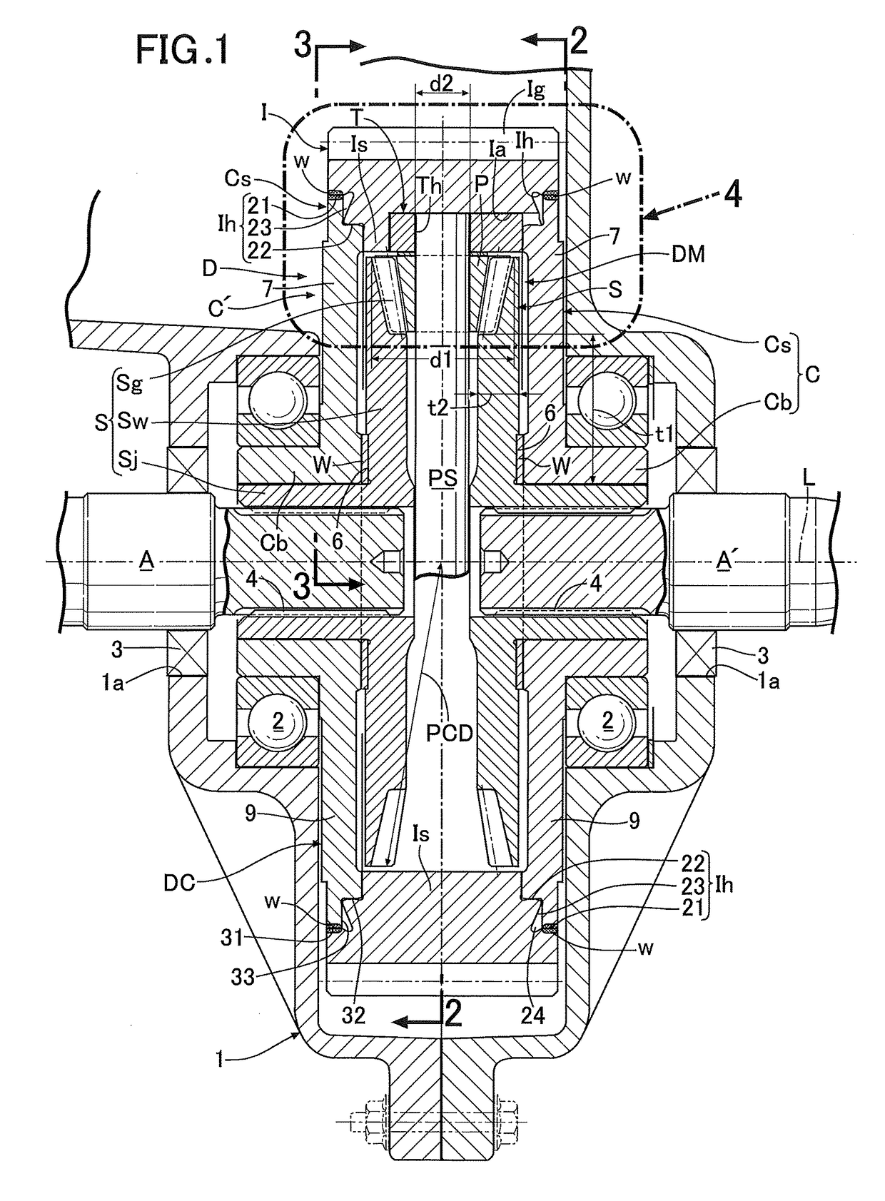 Differential device