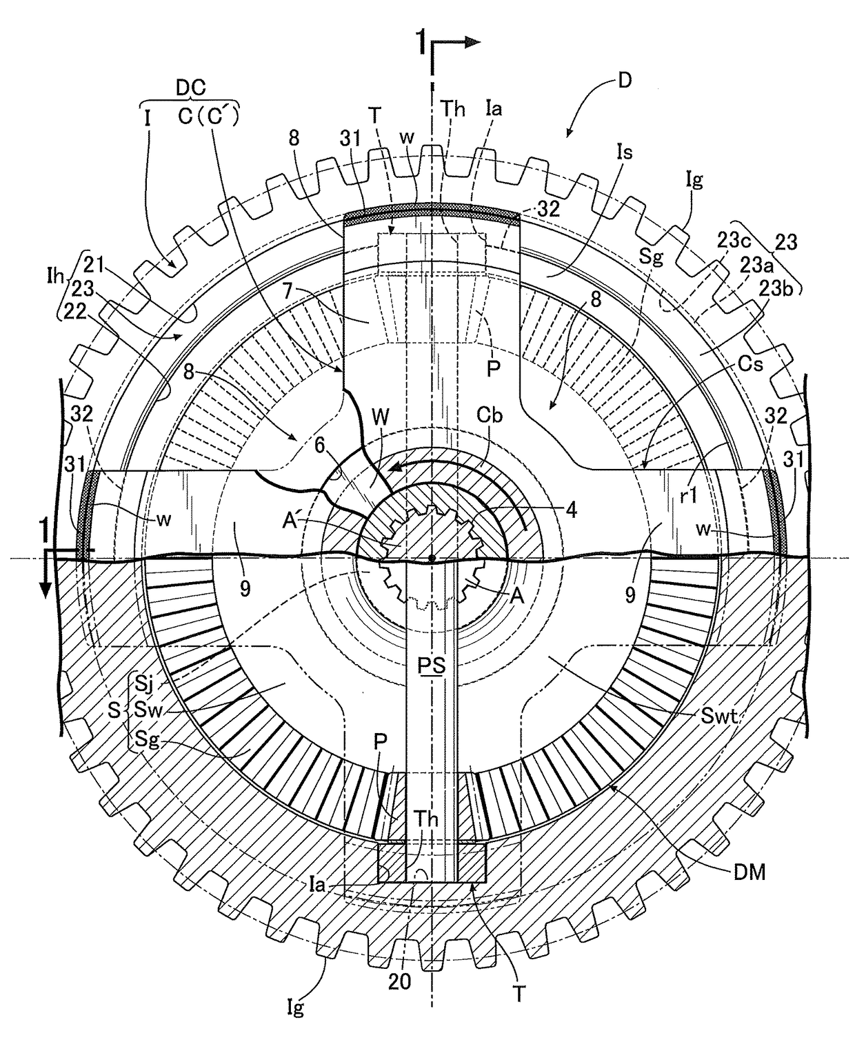 Differential device