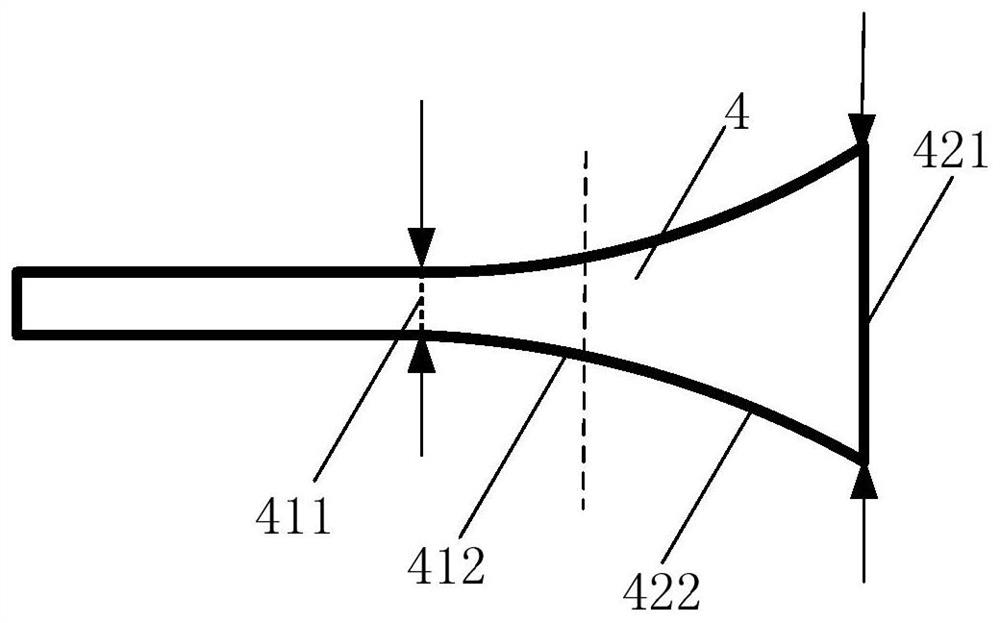 Four-channel silicon-based arrayed waveguide grating wavelength division multiplexer