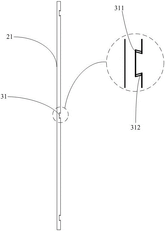 Stable floor combination structure