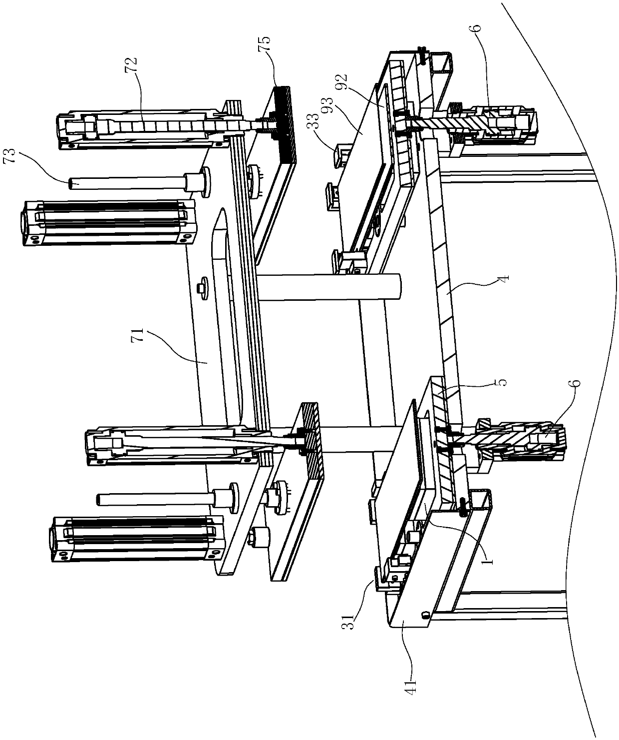 Three-workpiece simultaneous bonding tool