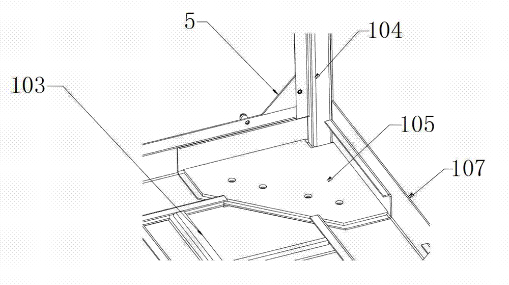 High and low frequency impact resistance cabinet