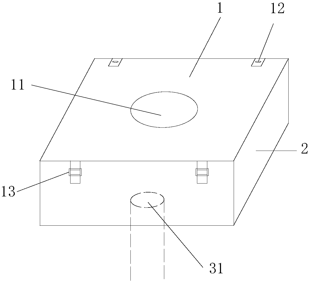 Mold and process for producing prefabricated ceramsite foamed concrete