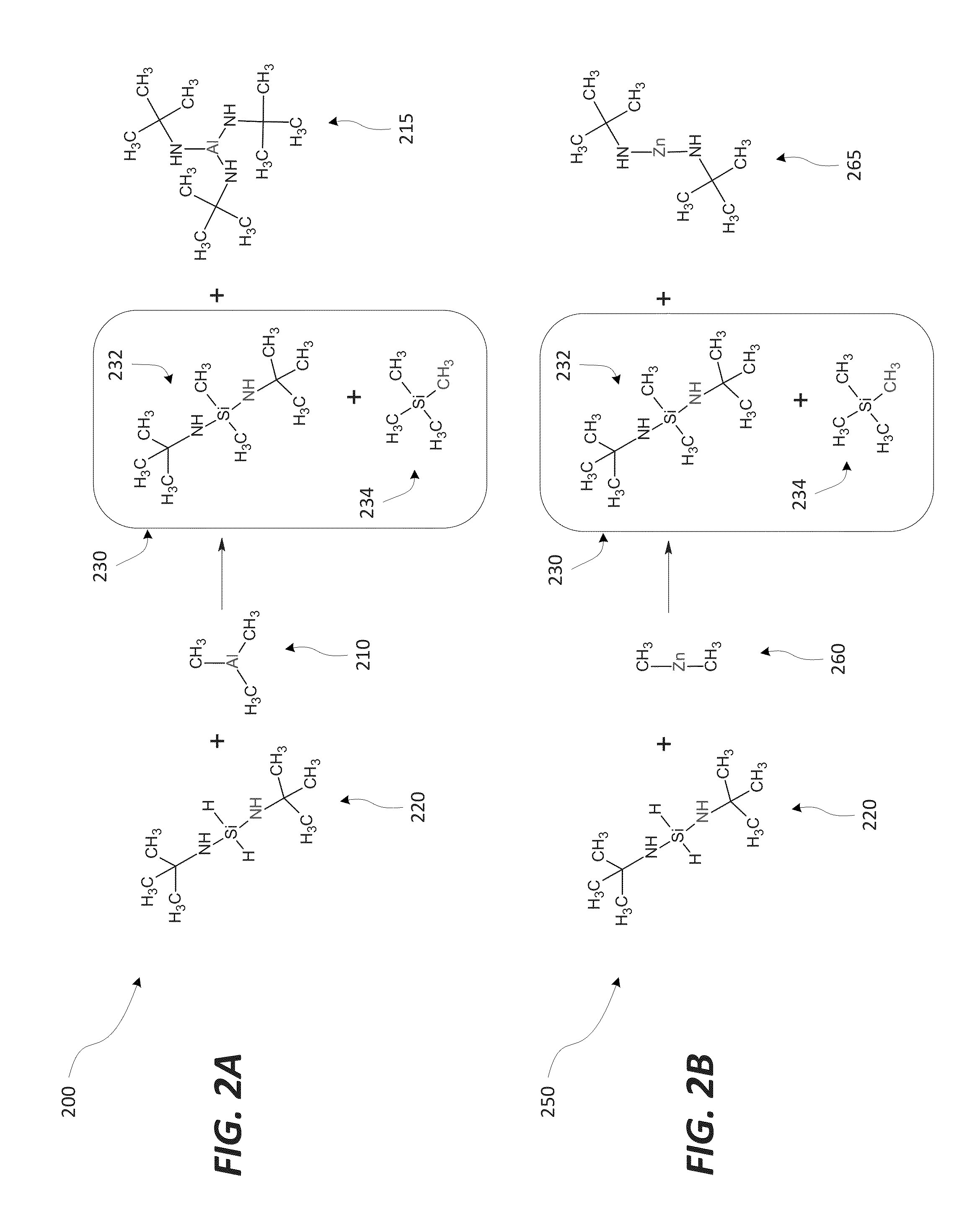 APPARATUSES AND METHODS FOR DEPOSITING SiC/SiCN FILMS VIA CROSS-METATHESIS REACTIONS WITH ORGANOMETALLIC CO-REACTANTS