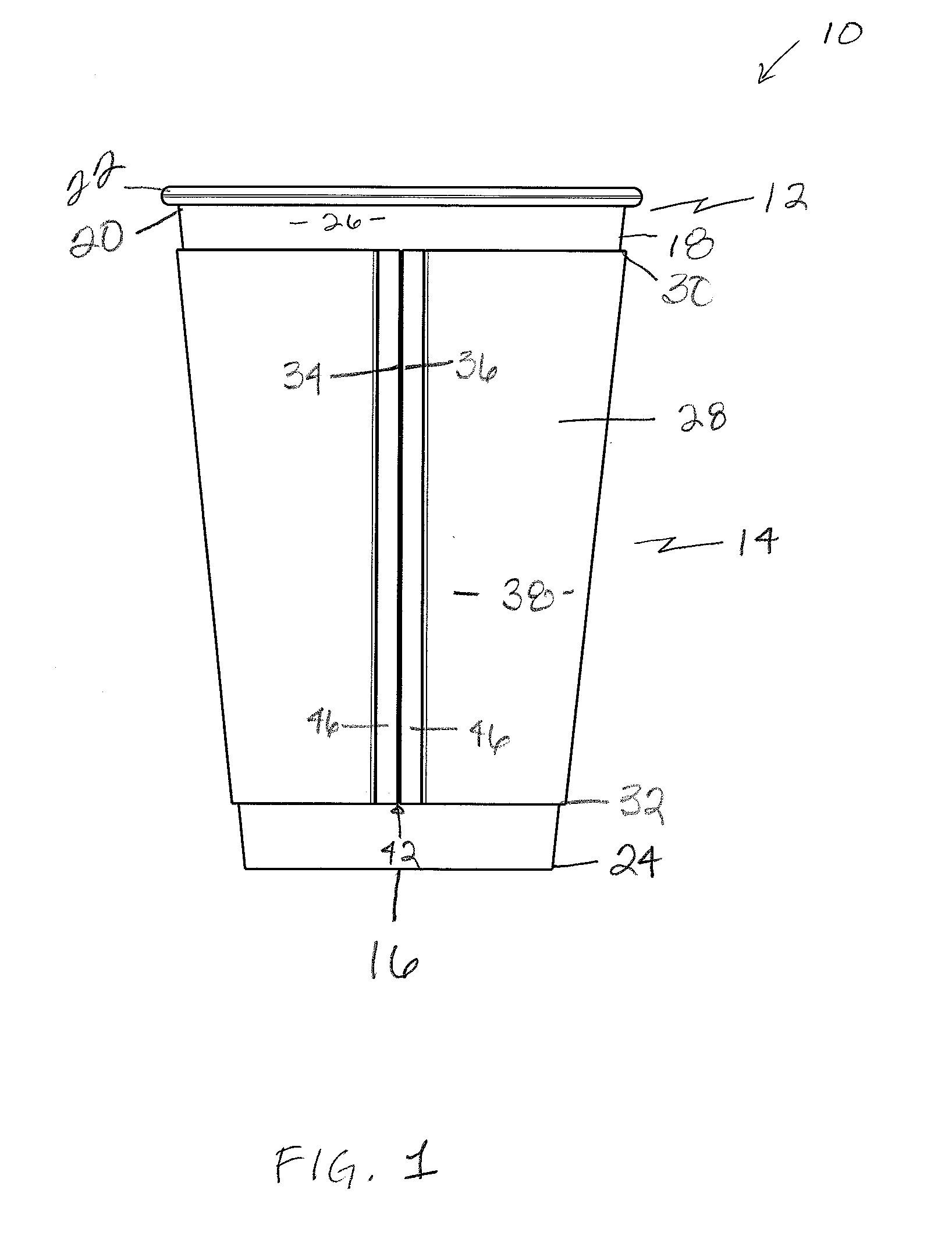 Multi-layer heat insulating container