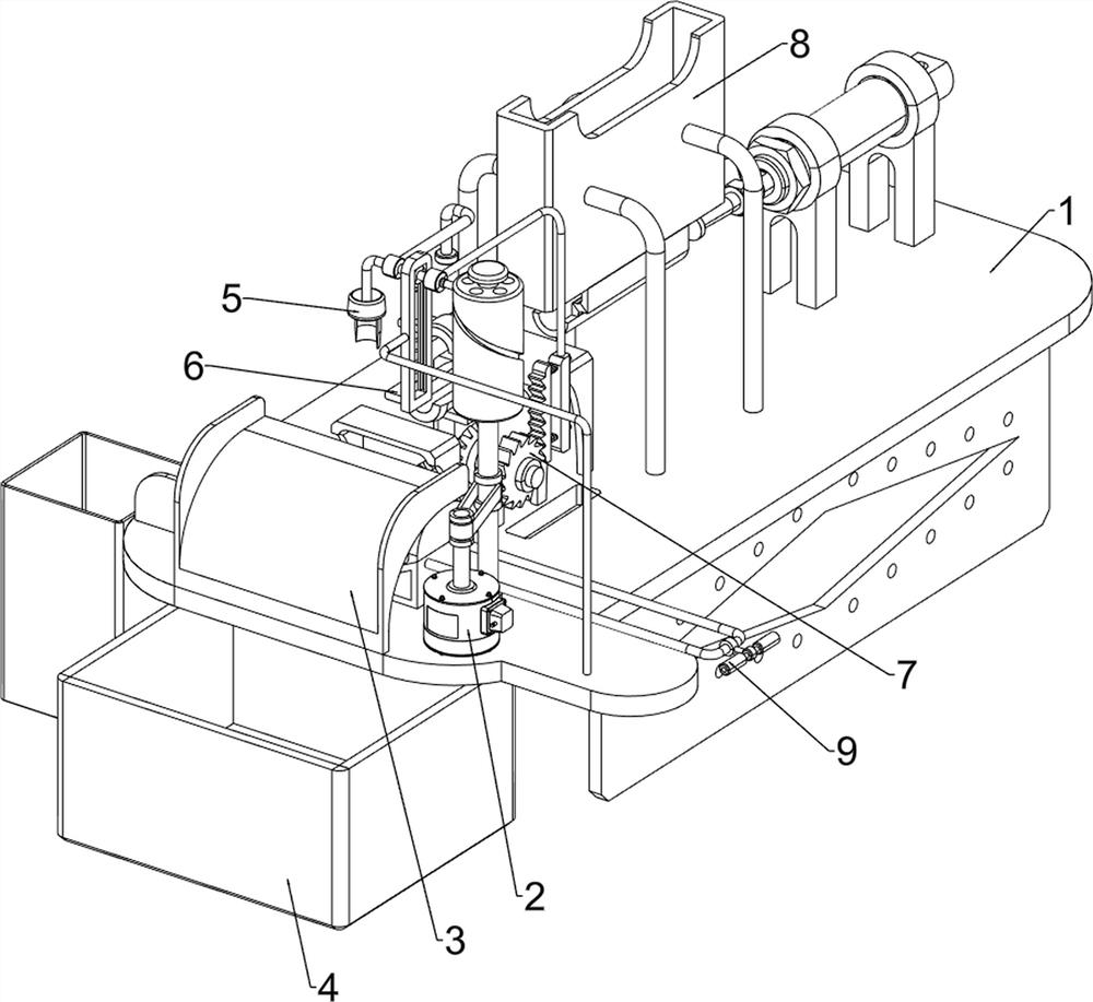 Main beam ridge forming device for child bicycle