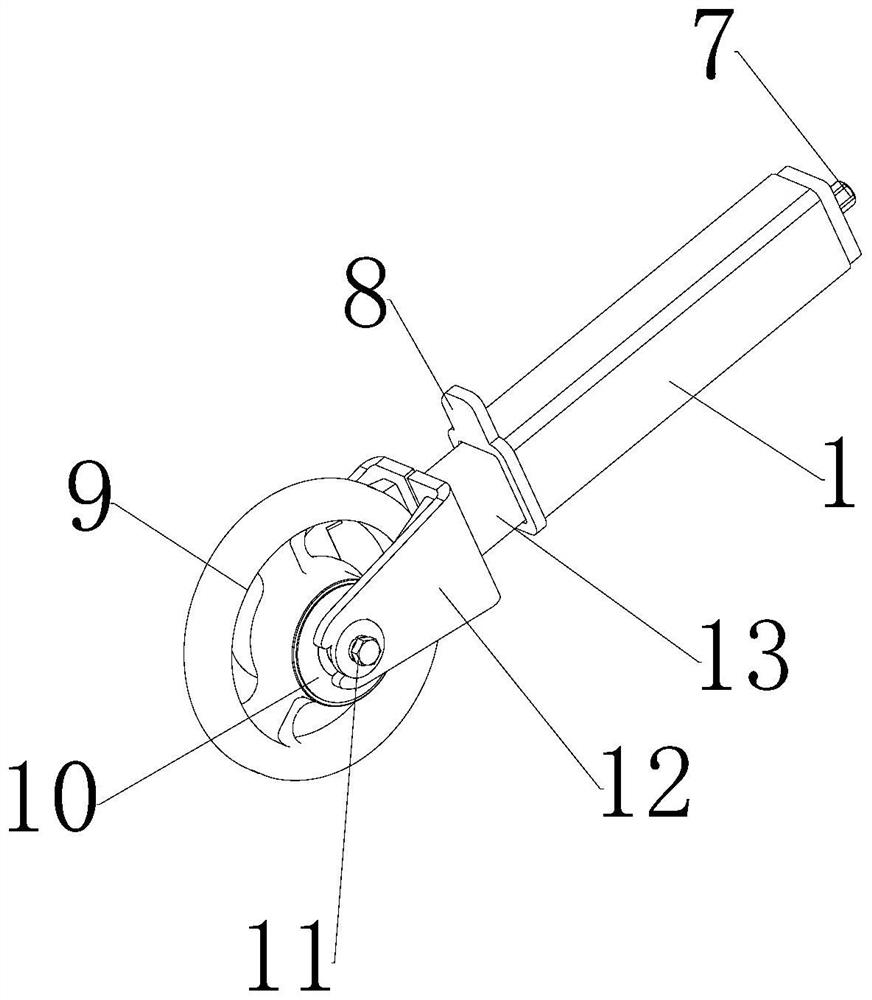 Tensioning device for tracked vehicle