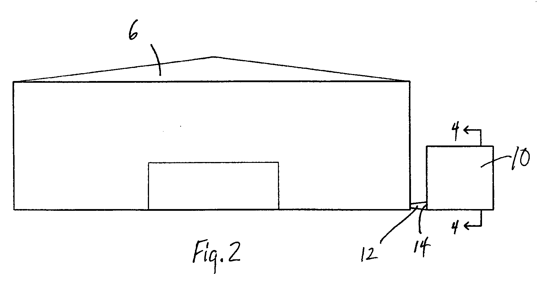 Air treatment device for agricultural buildings