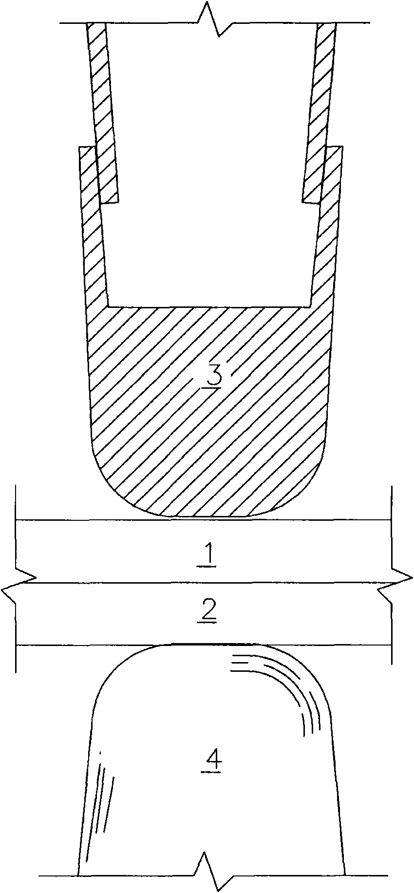 System for and method of projection weld-bonding workpieces