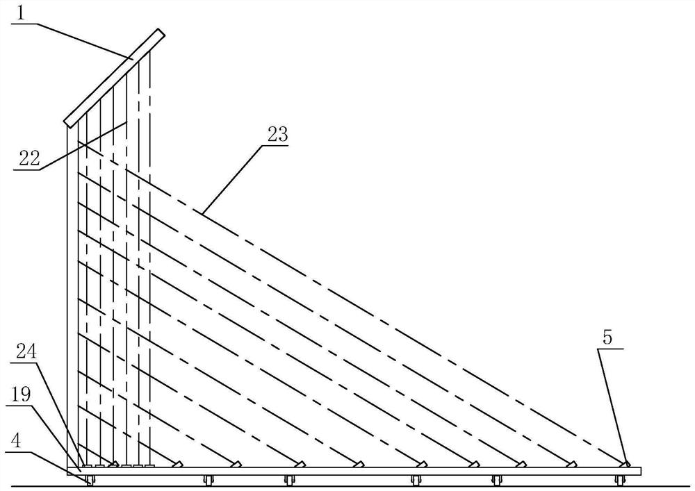 Lateral auxiliary parking device and parking method thereof