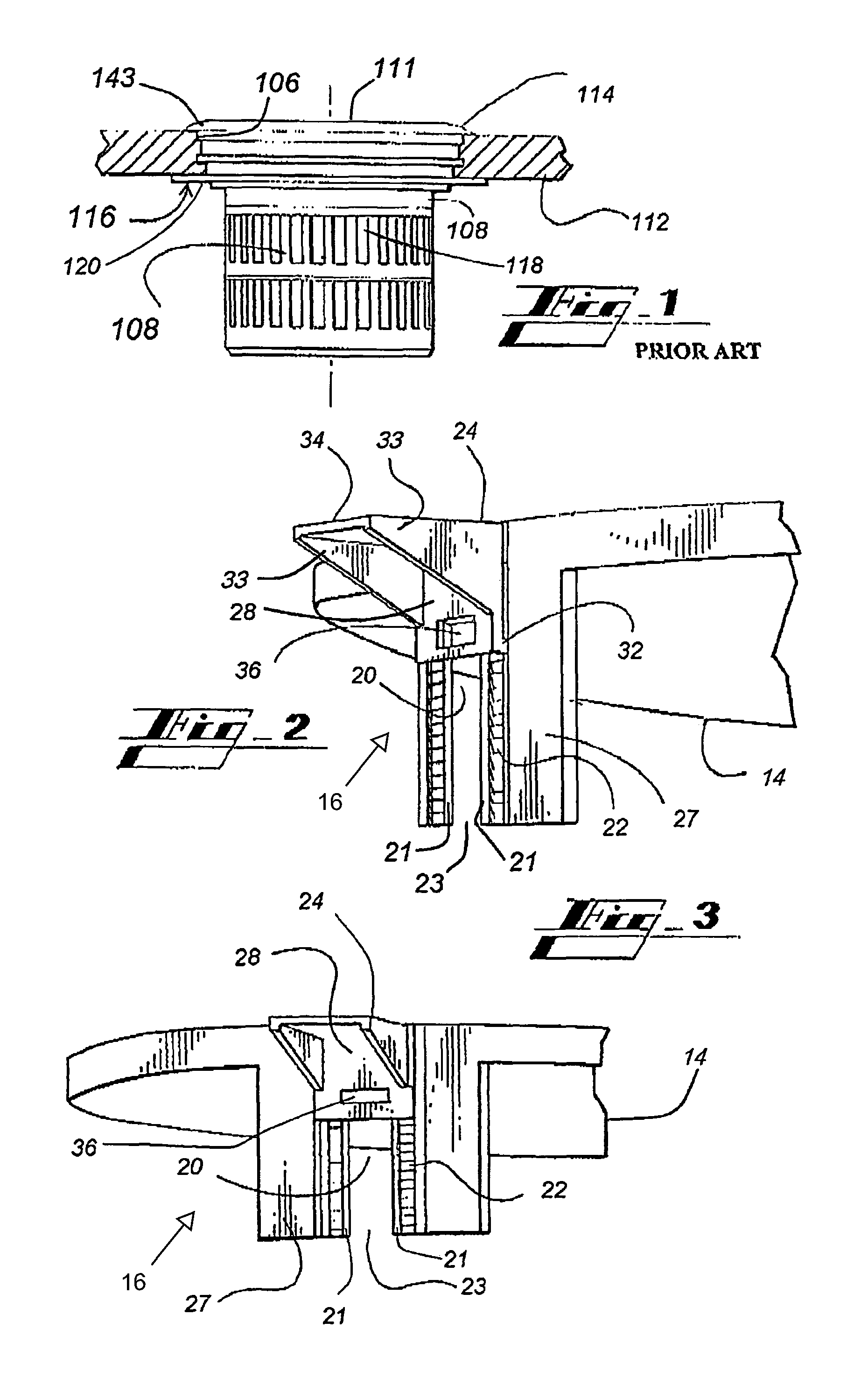 Diffuser mounting flange