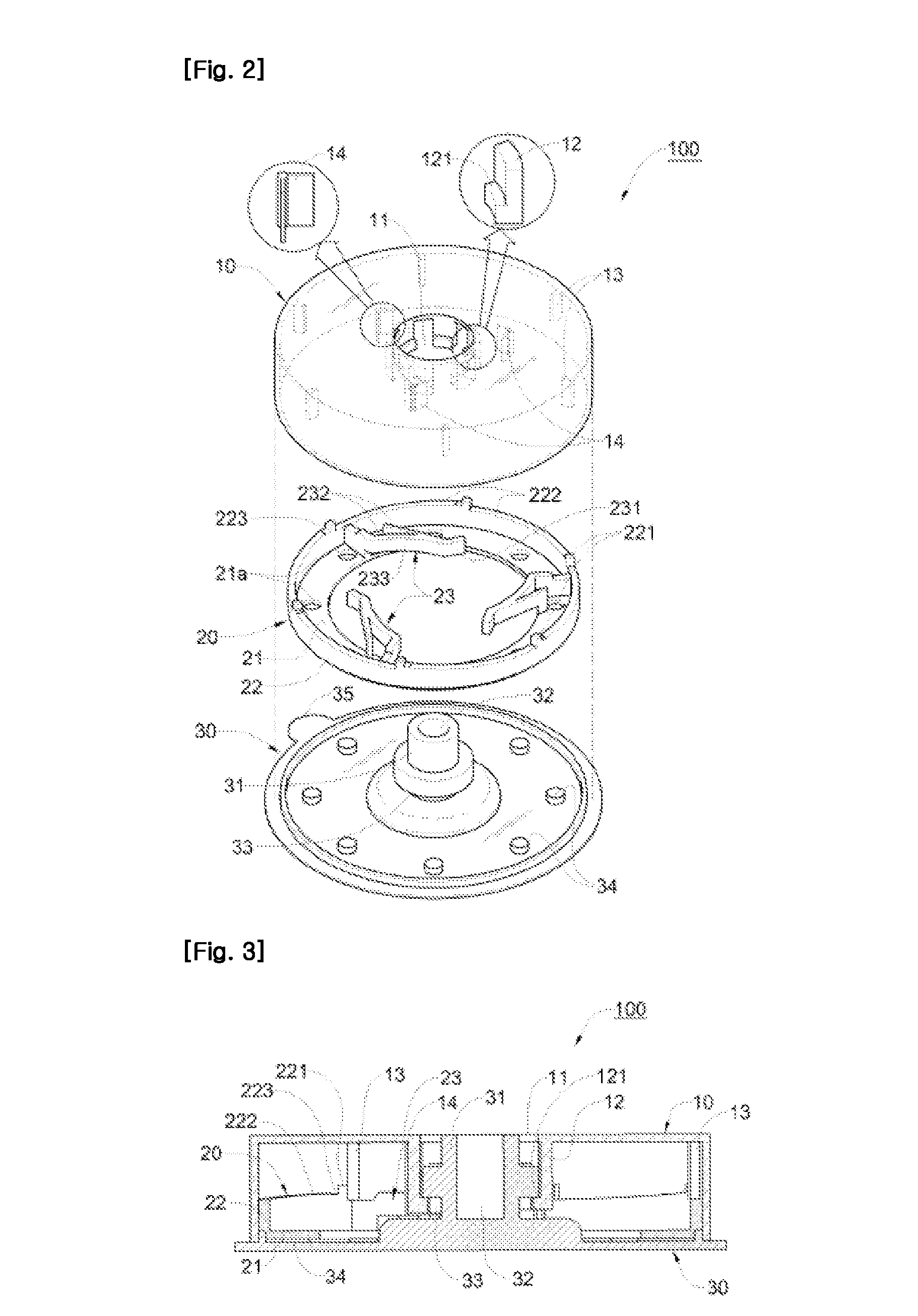 Vacuum adsorbing device