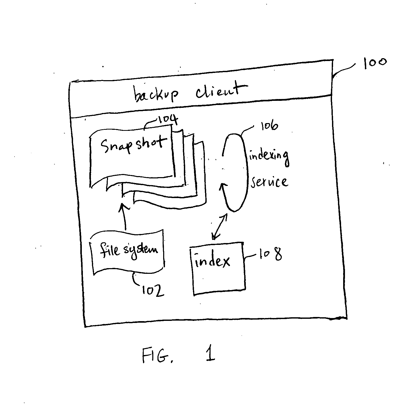 Snapshot indexing