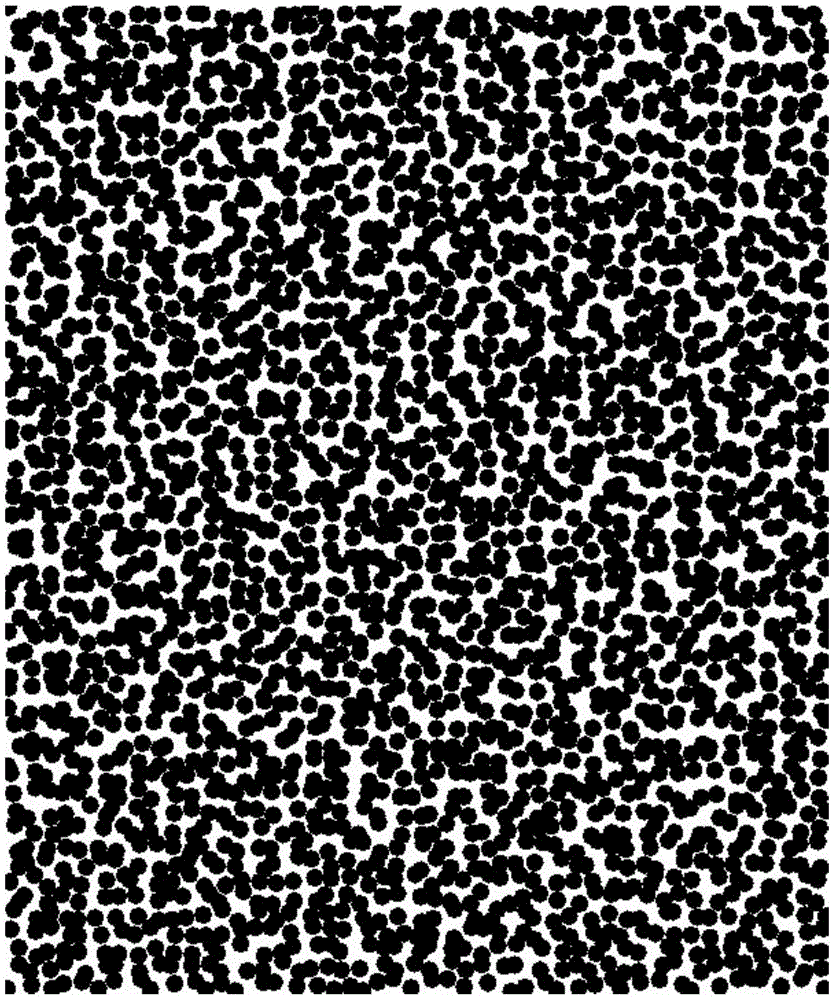 Manufacturing method of speckles for deformation measurement