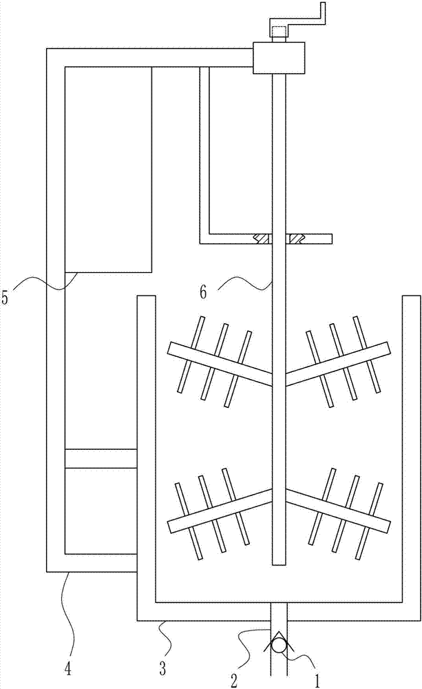 Dye preparing device for leather dyeing