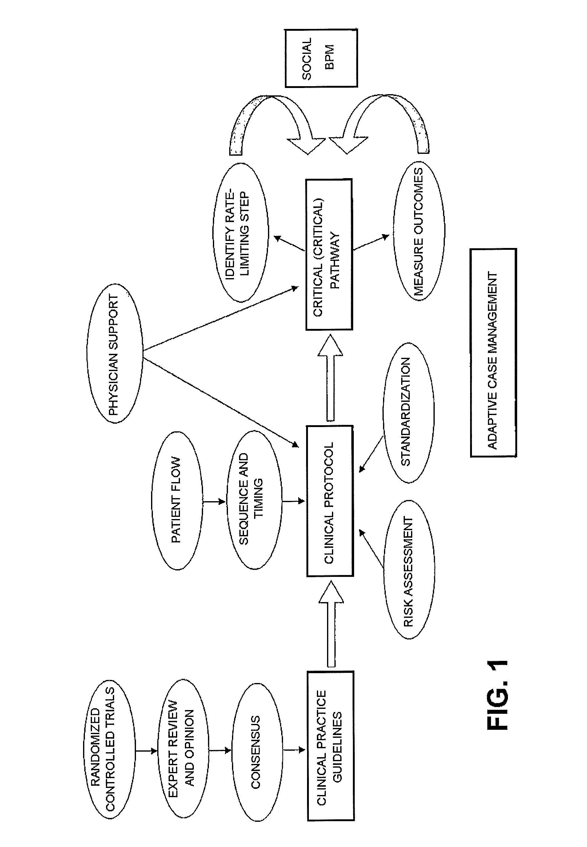 Dynamic clinical pathways