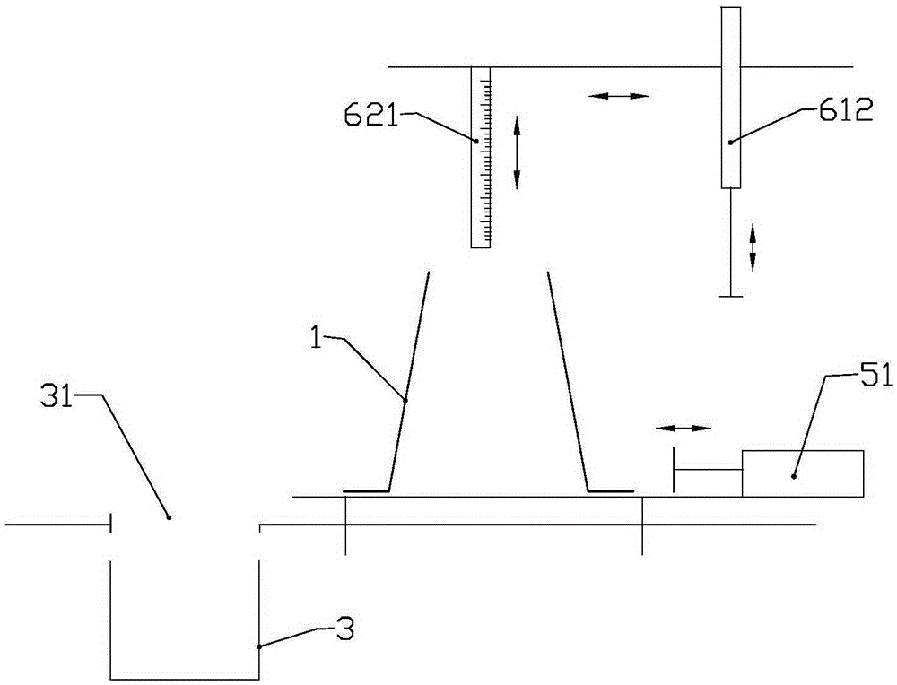 Concrete slump test vehicle