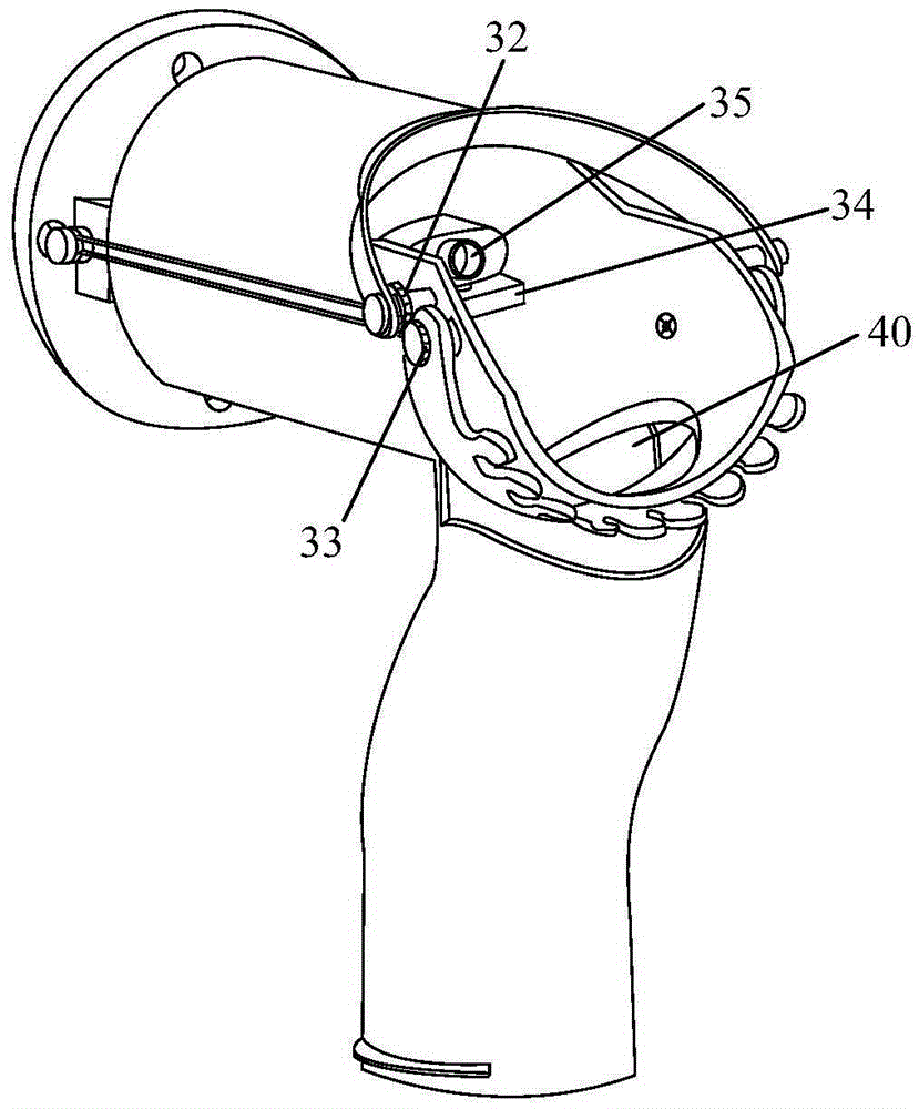 Mechanical arm and end effector of fruit picking robot and fruit picking method