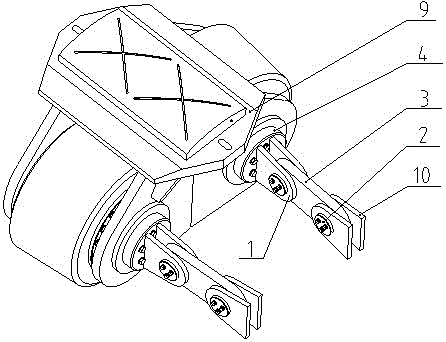 A new type of slewing support device for pile-wound crane