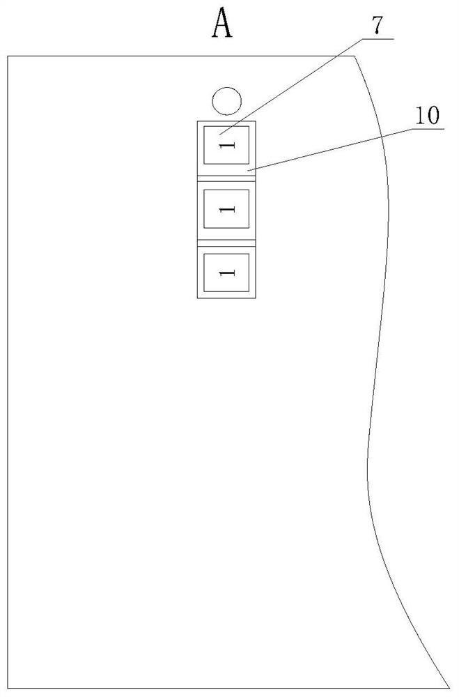 Breathing exercise device capable of counting and separating breathing paths and exercise method