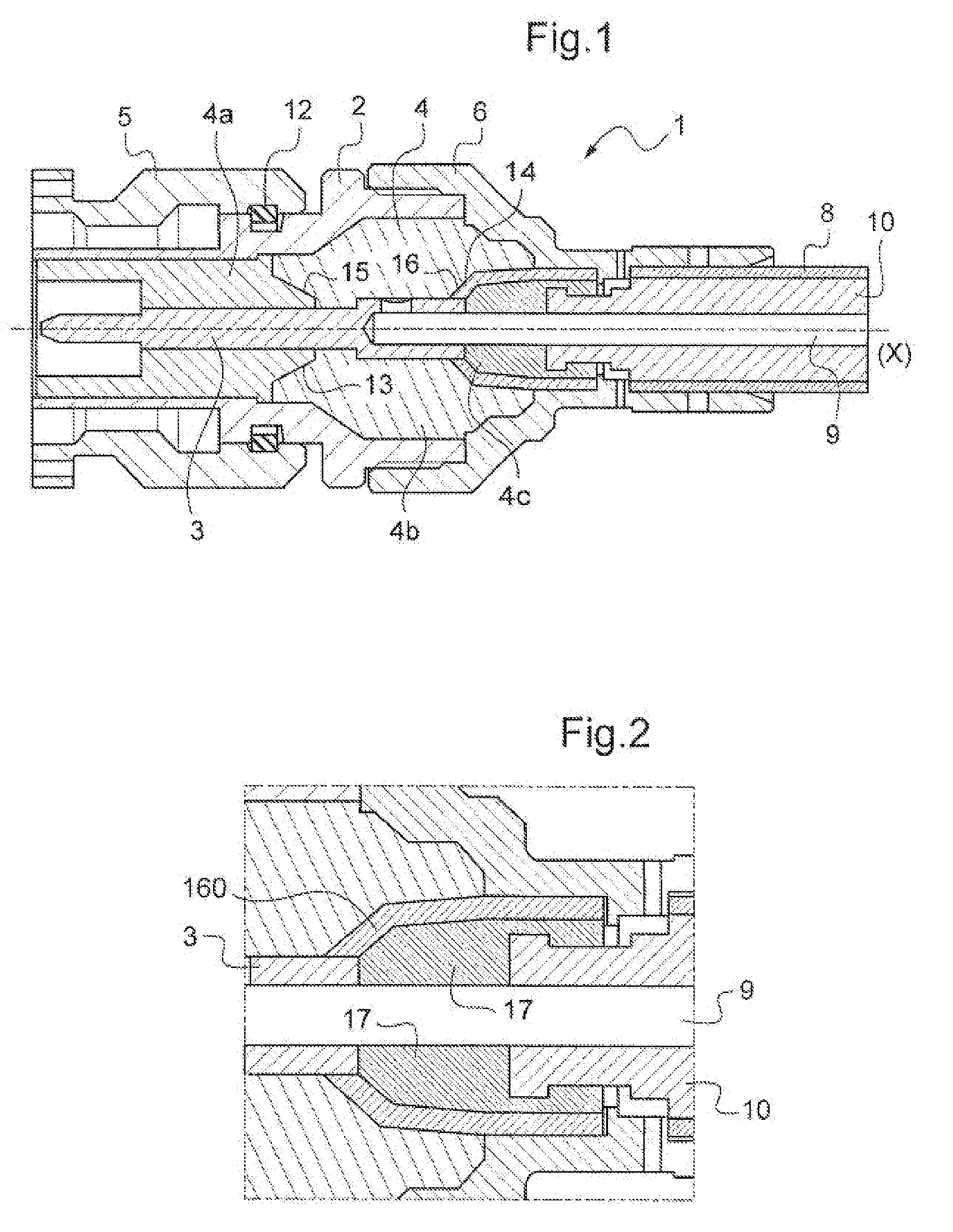 Very high power connector