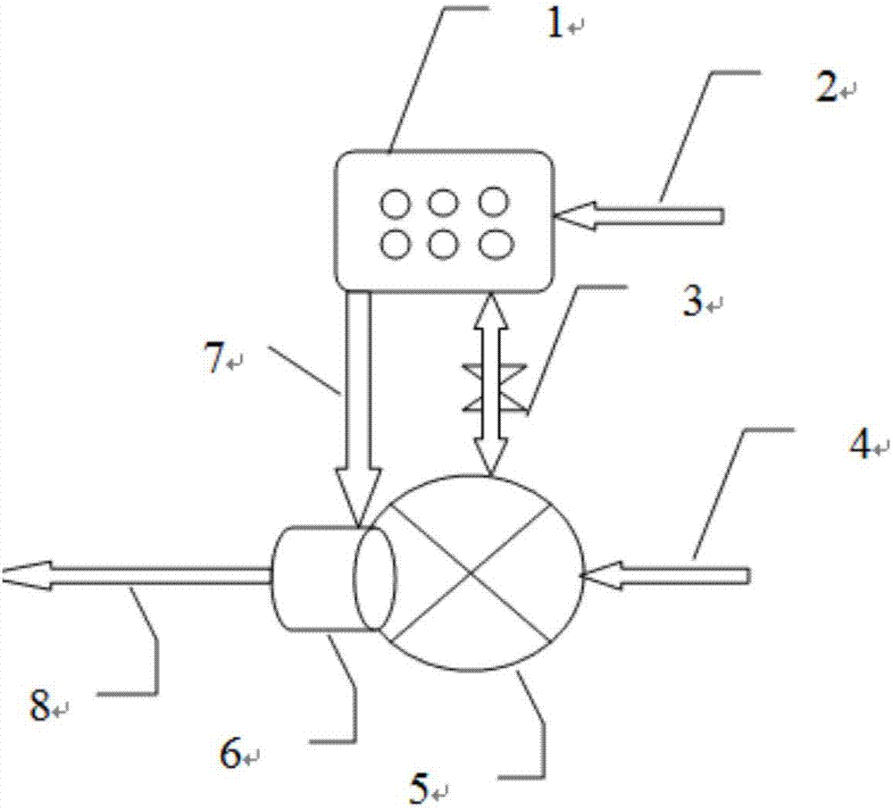 Mechanically-pumping compressed gas foam fire-extinguishing device