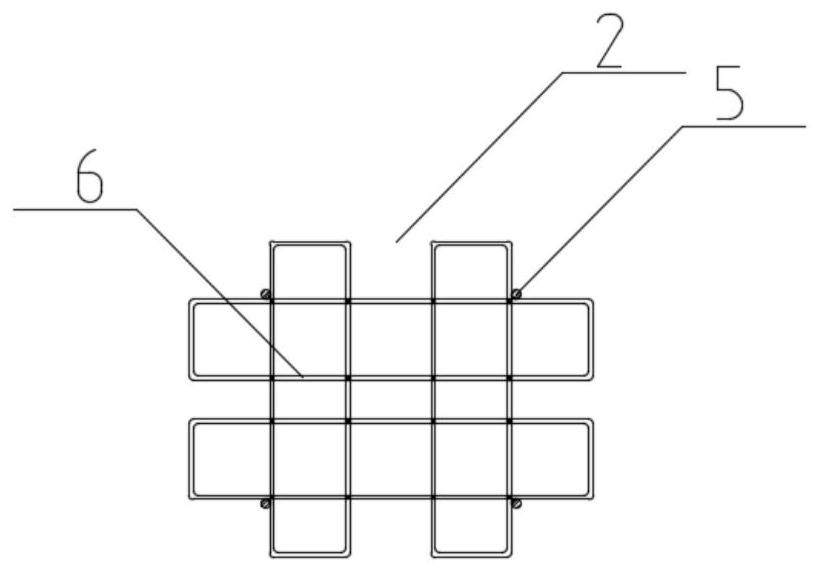 A kind of structure and construction method of steel pipe concrete column h-shaped steel beam assembly type rigid joint strong beam strong column