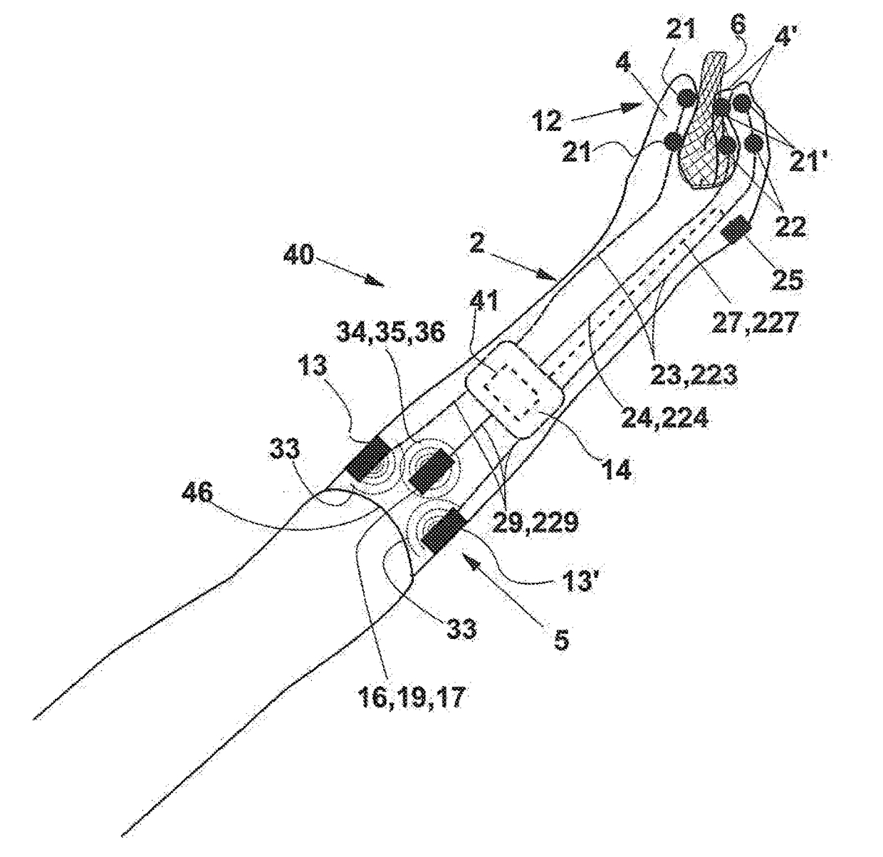 A haptic feedback device