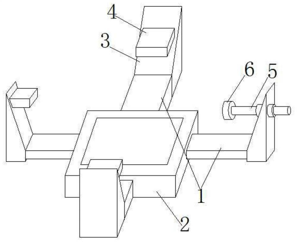 Breakage repairing device for automobile water tank