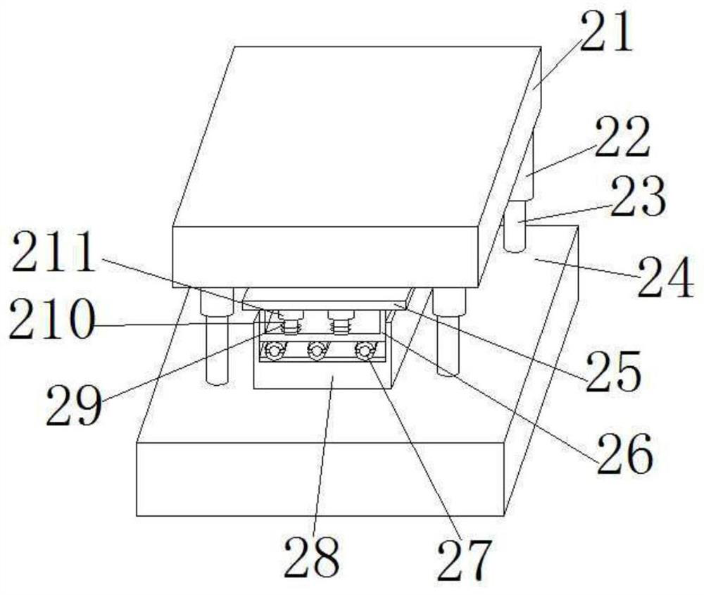 Breakage repairing device for automobile water tank