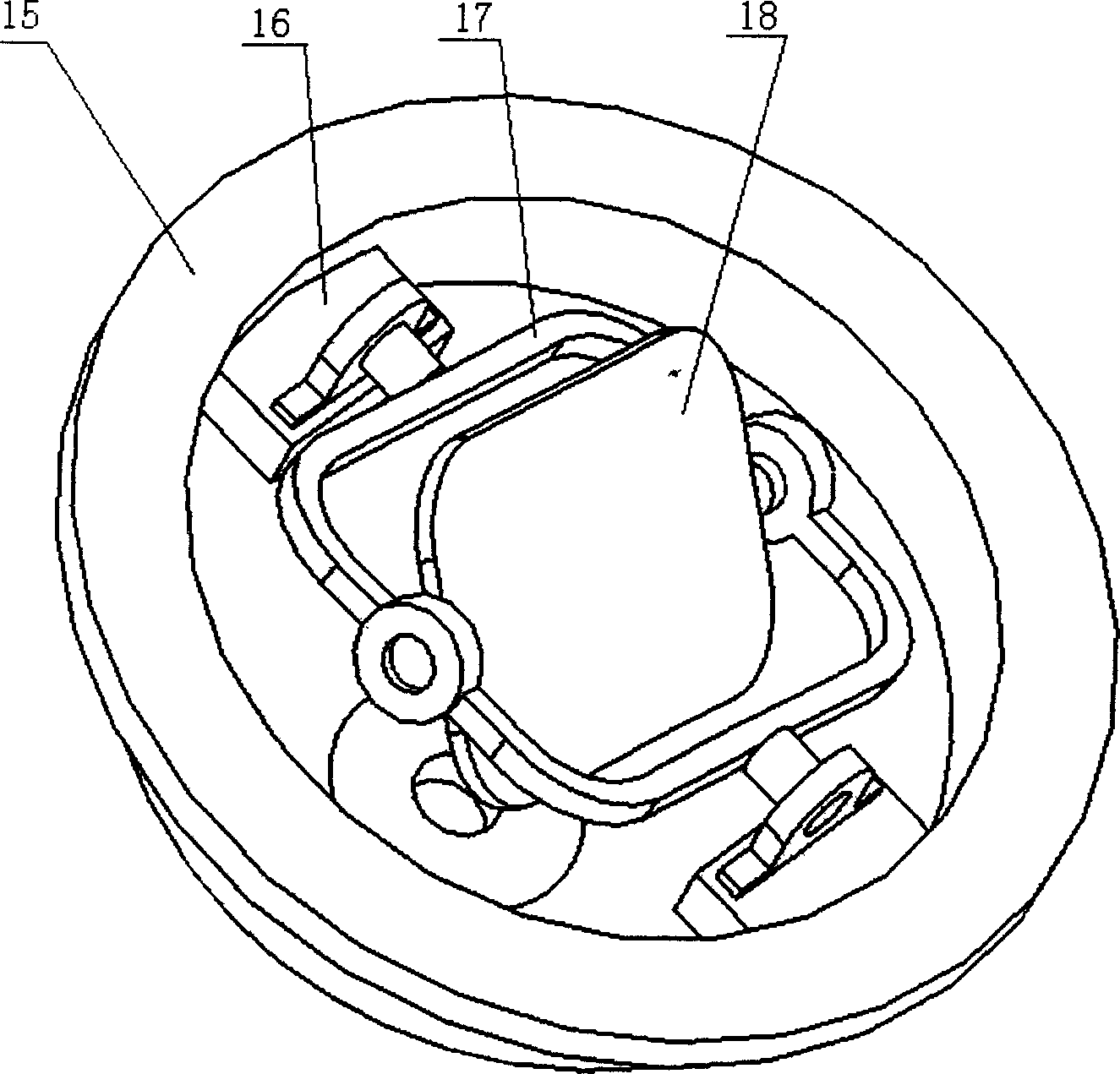 Underwater global positioning system receiving arrangement