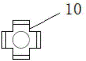 Vertical pressure-resistant static load test device for engineering piles