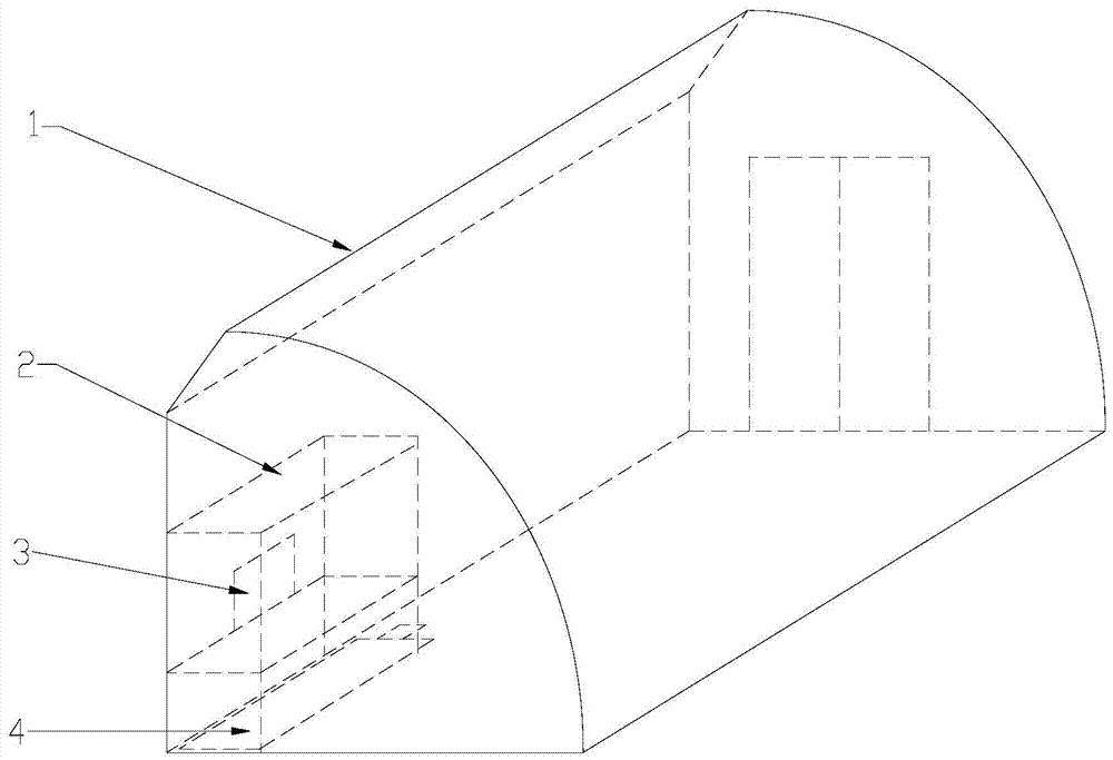 A method for simultaneously planting vegetables and breeding chickens in a greenhouse