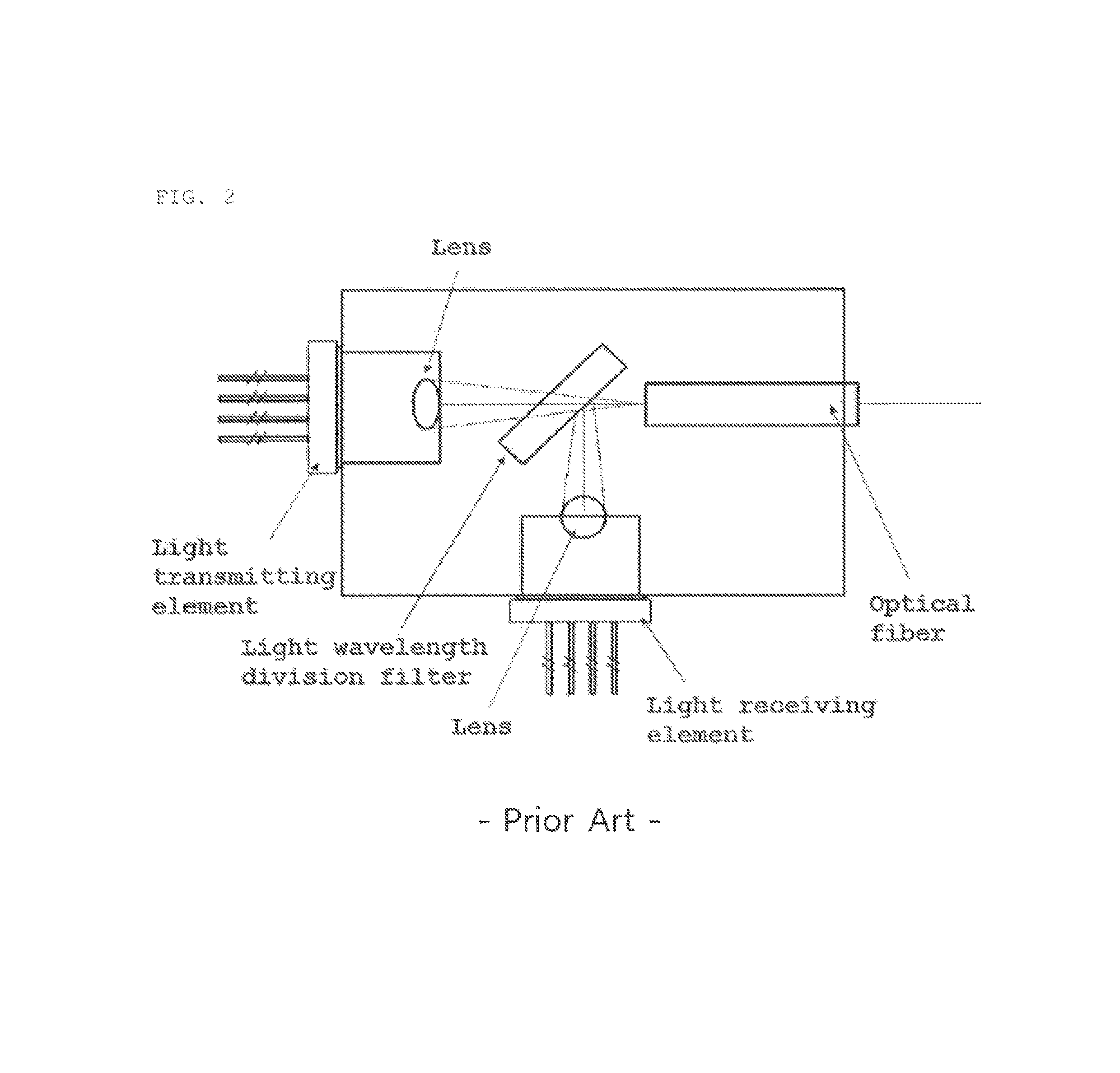 Light receiving module having built-in wavelength-tunable wavelength-selective filter