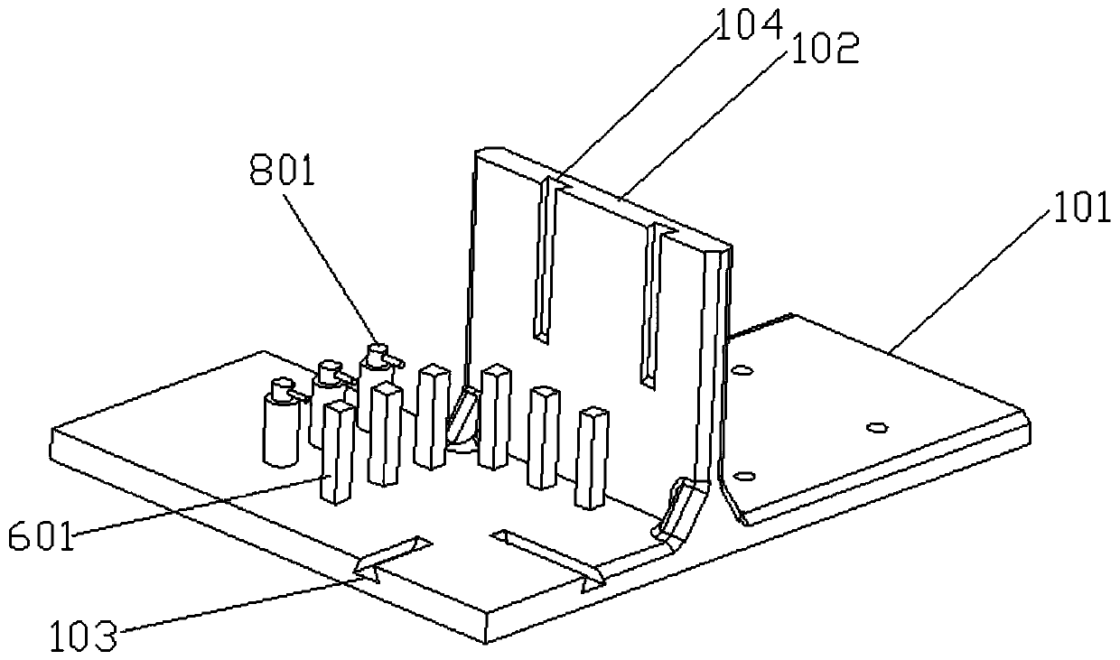 Automatic fuel cell stack assembling and detecting device