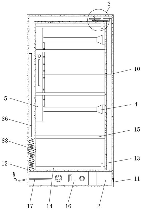 Medical general surgery department surgical instrument disinfection storage equipment