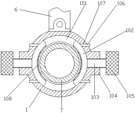 Wire locking and positioning assembly structure