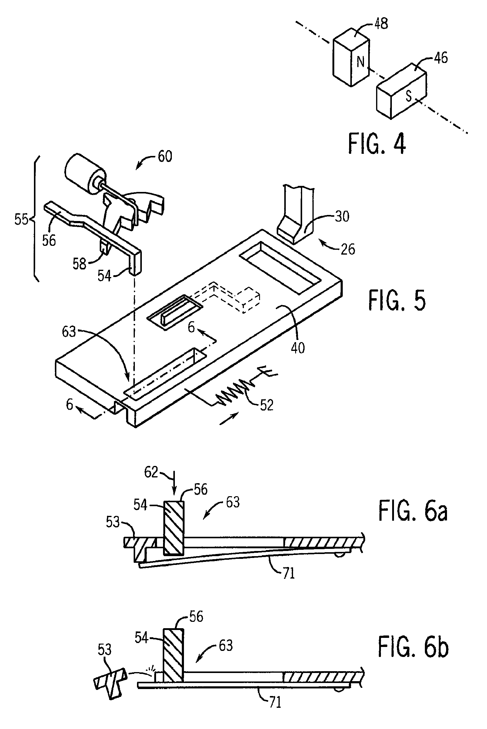 Lid lock with magnetic anti-tamper feature