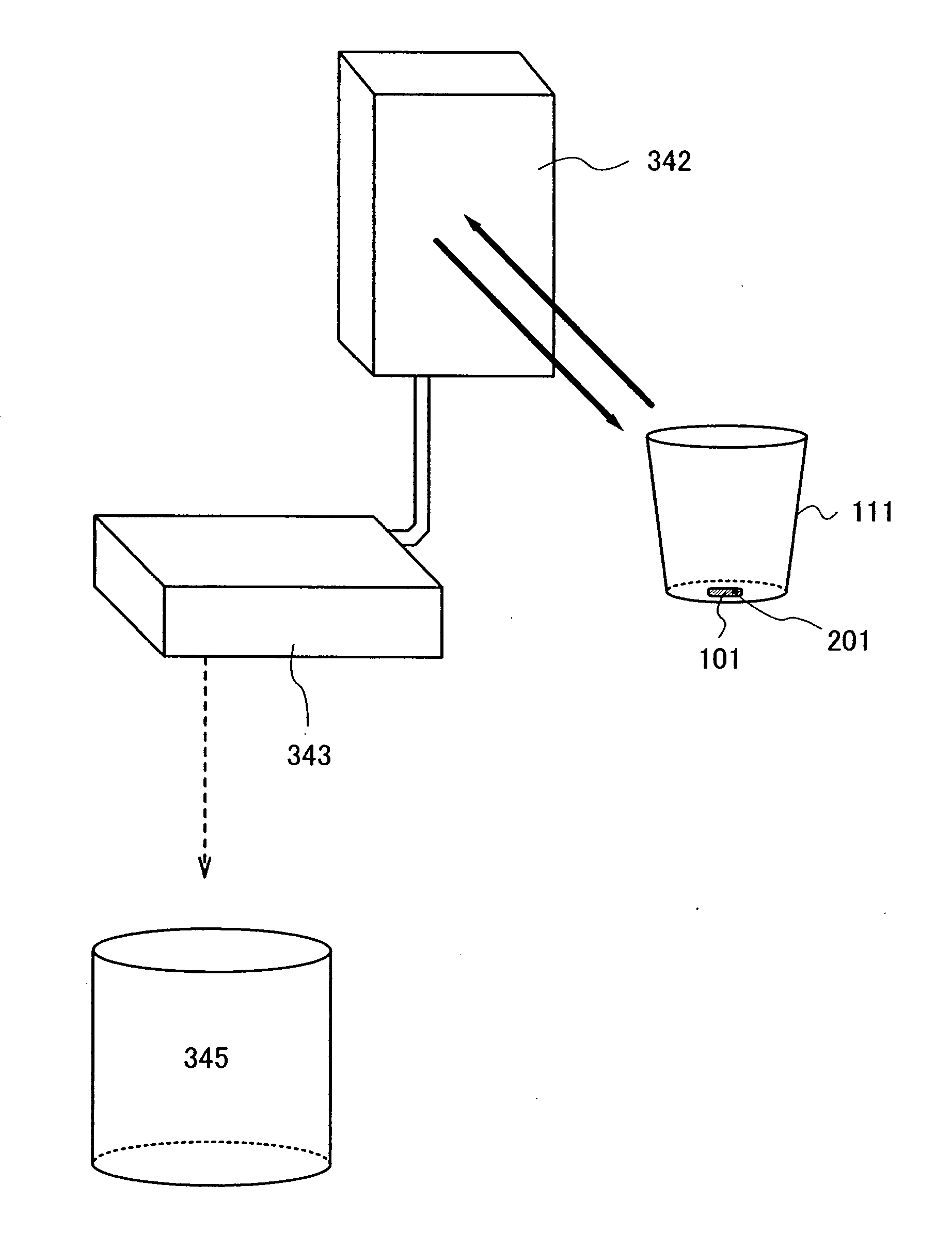 Examination element and examination container