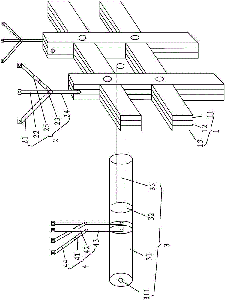 A buffer energy-absorbing anti-collision mechanism with both collision compatibility and passability