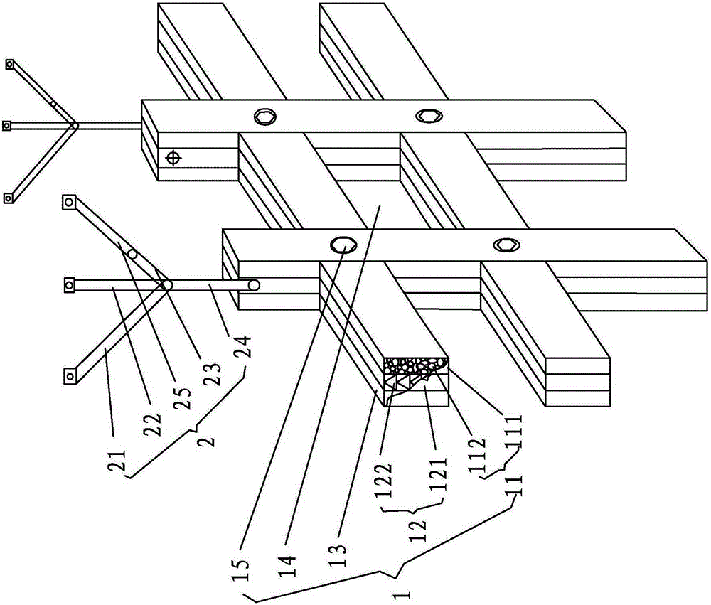 A buffer energy-absorbing anti-collision mechanism with both collision compatibility and passability