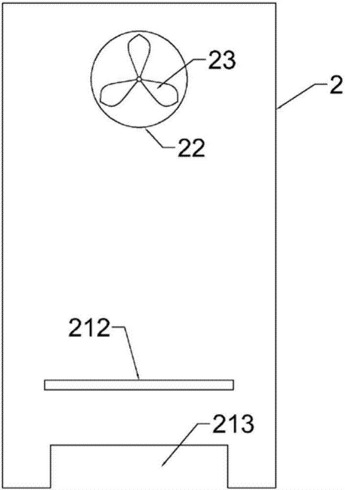 Grain fine screening device