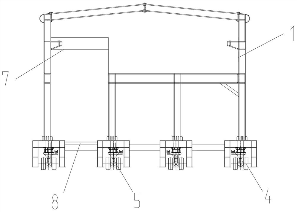 A self-propelled environmental protection plant