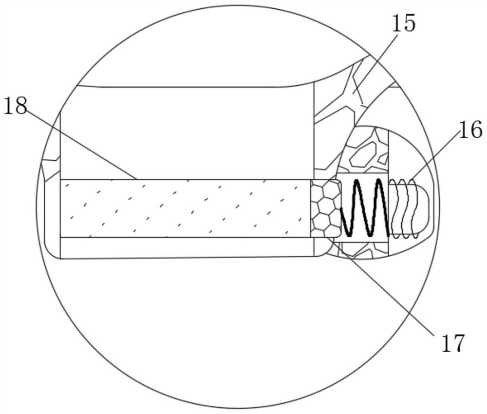 Intelligent quantitative mixing device capable of avoiding uneven stirring of novel coating material