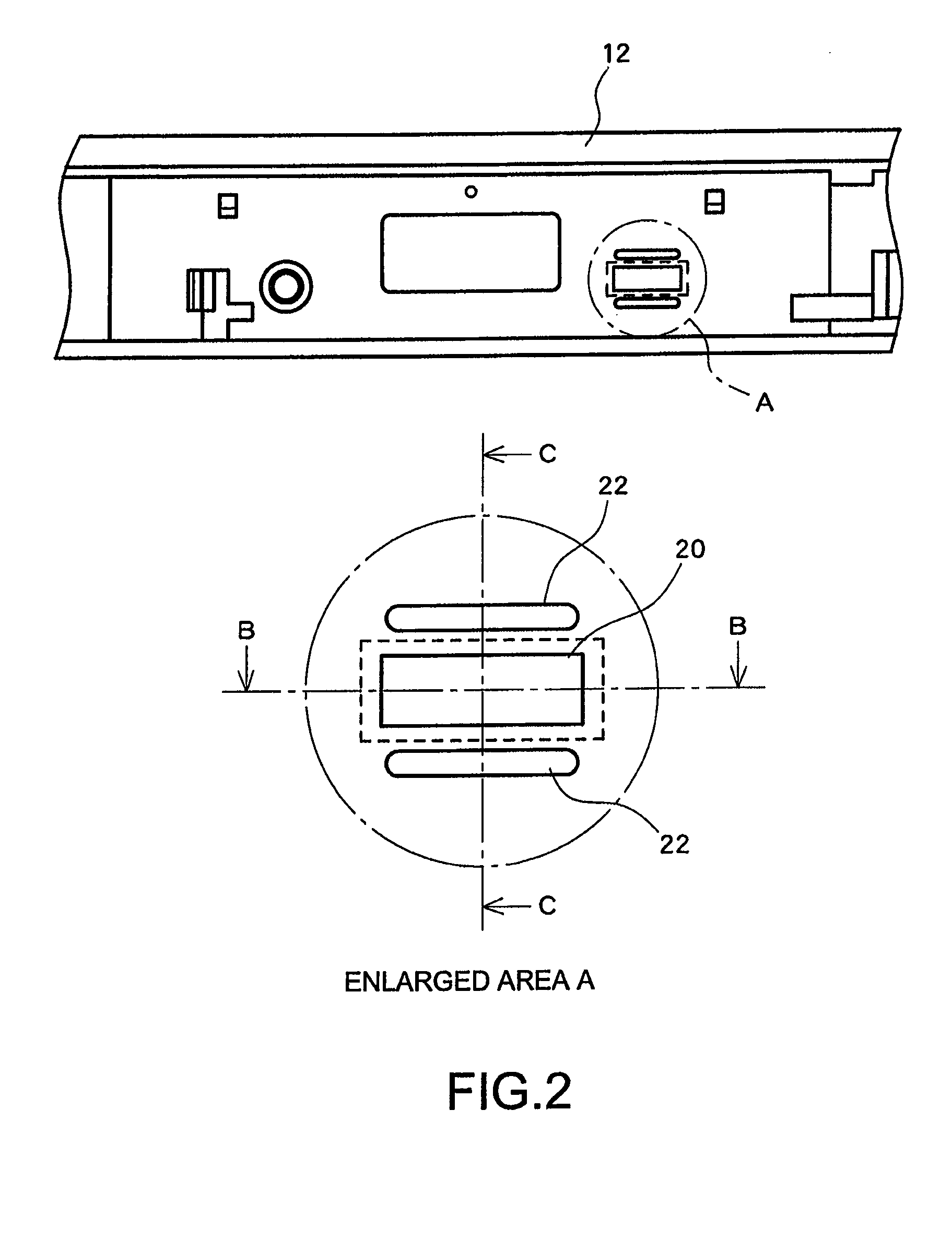Electronic device and method for attaching light guide lens