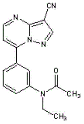 PH-independent zaleplon dipulse release capsule and method for preparing same