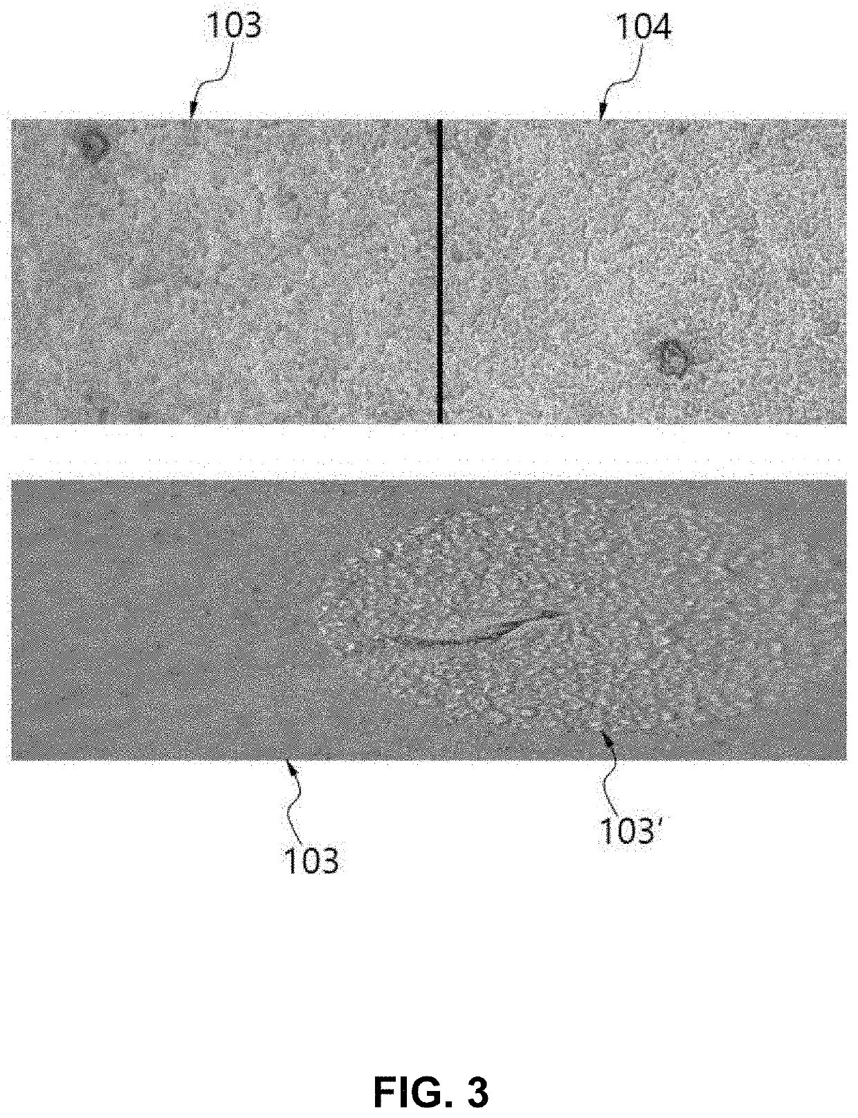 Transfer resin for transferring an LED chip, and an apparatus for transferring an LED chip by using the same